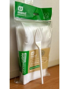 Tenedor Blanco 16 cm