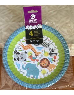 Set Plato llano diseño...