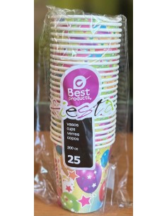 Vaso cumpleaños 200cc